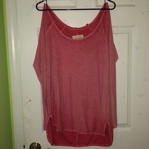 Pink We The Free Long Sleeve Tee